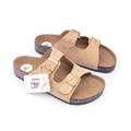 Debagha Double Strap Cork Footbed Sandals