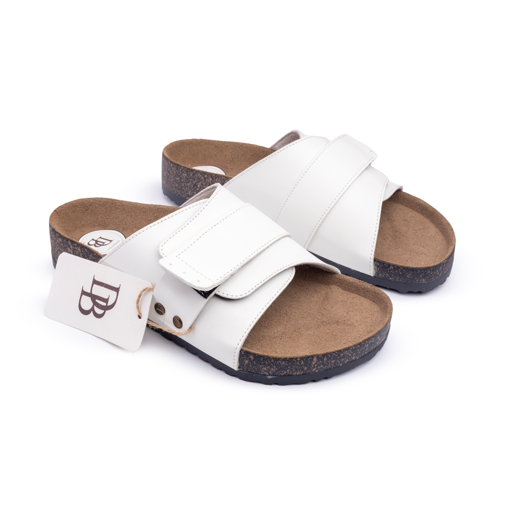 Debagha Crossover Adjustable Strap Cork Slides