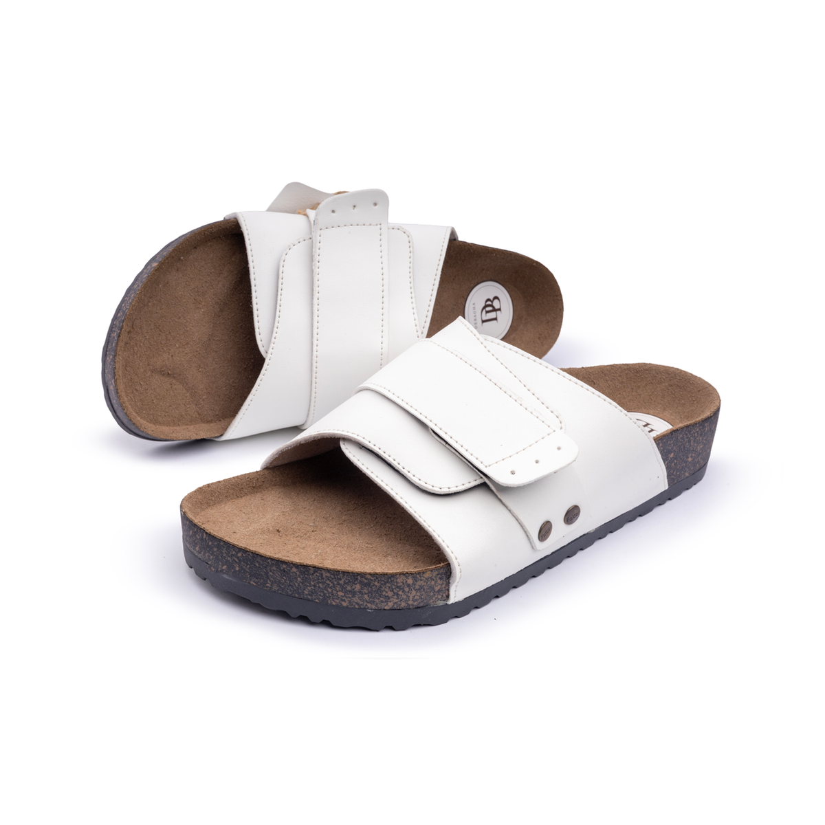 Debagha Crossover Adjustable Strap Cork Slides