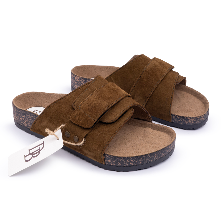 Debagha Crossover Adjustable Strap Cork Slides