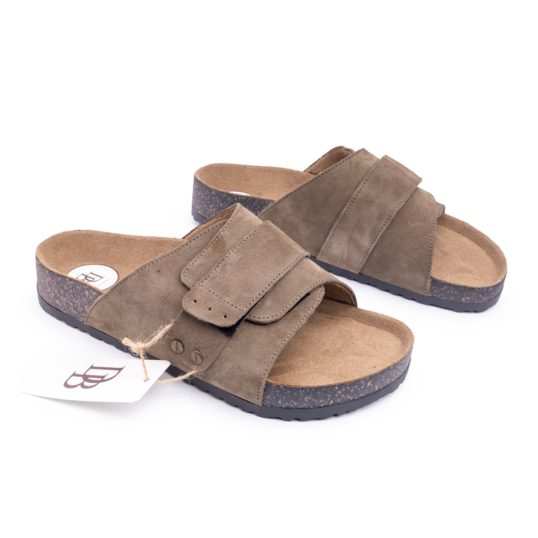 Debagha Crossover Adjustable Strap Cork Slides